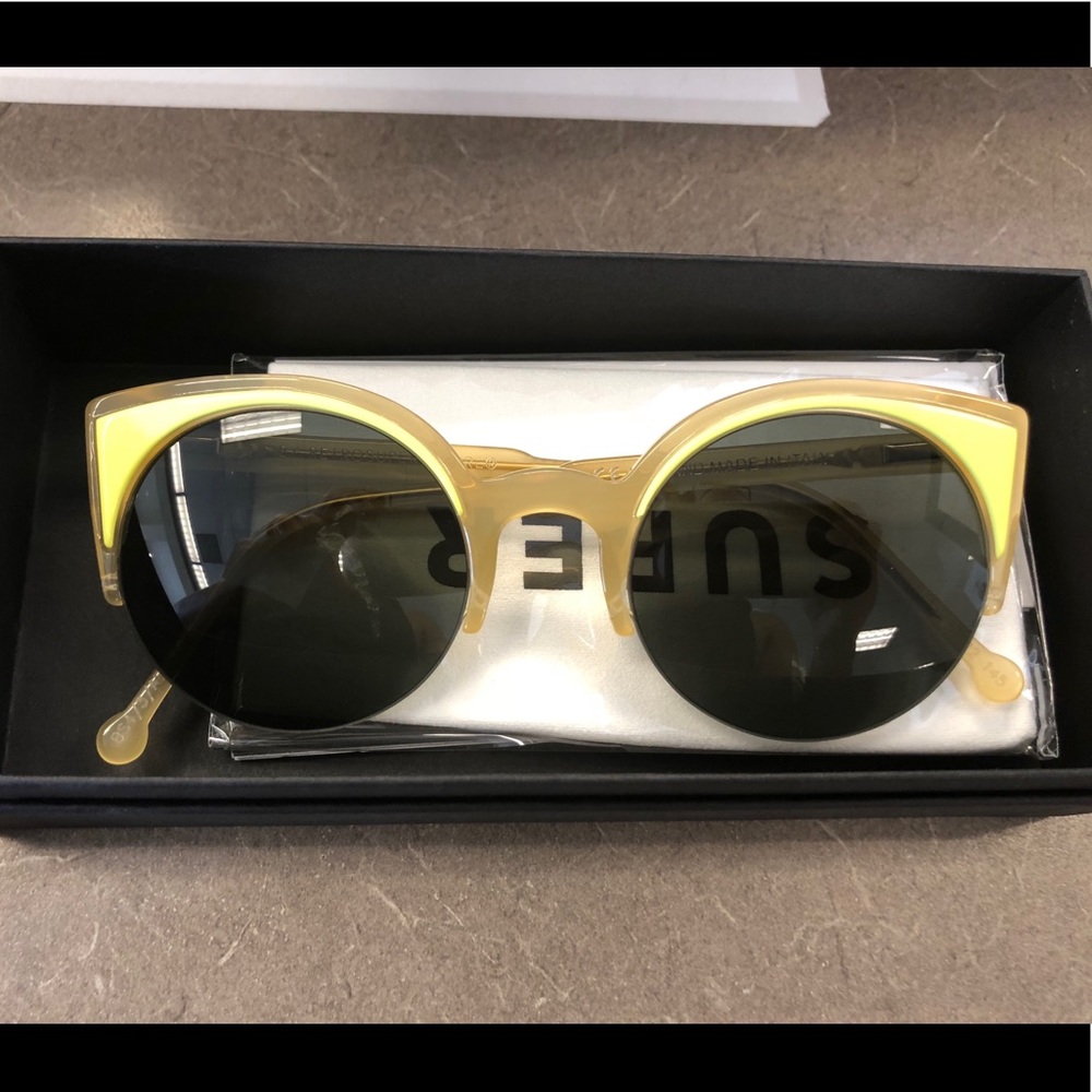 Retrosuperfuture Lucia Surface Cat Eye Sunglasses